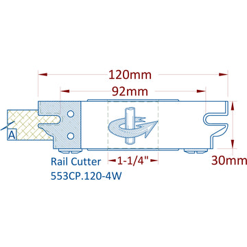 Rail Profile Cutterhead