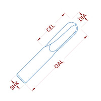 2 Flute Ballnose Slow Helix