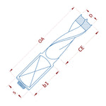 Industrial Quality Carbide Dowel Drills