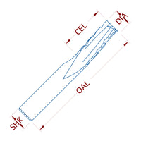 3 Flute Downcut Phenolic Spiral